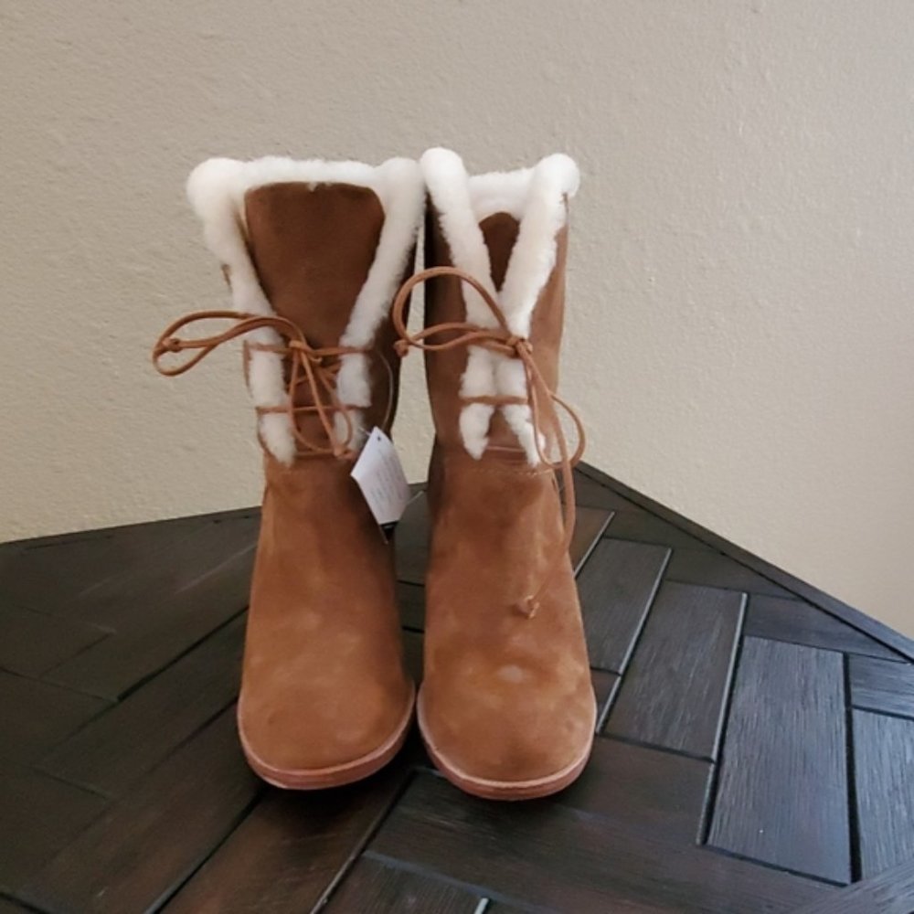Ugg Jerene Lined Boots Chestnut